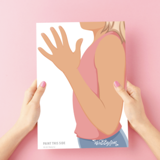 Wabbyfun | Oefenbord - CHARLIE Arm/Hand