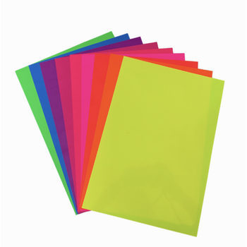 Siser | Voordeelpakket Flexfolie - Fluo Party (A4)