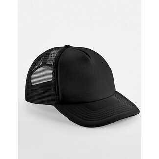 Beechfield | Junior Vintage Trucker Cap - Black / Black
