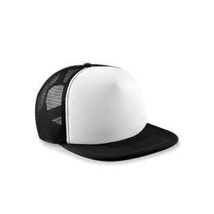 Junior Vintage Trucker Cap - Black & White