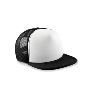 Beechfield | Junior Vintage Trucker Cap - Black & White