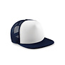 Junior Vintage Trucker Cap - French Navy & White