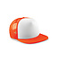 Junior Vintage Trucker Cap - Orange & White