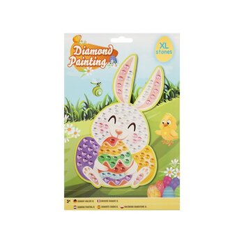Grafix | Diamond Painting XL - Konijntje