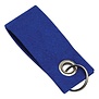 Rechte vilten sleutelhanger - Blauw
