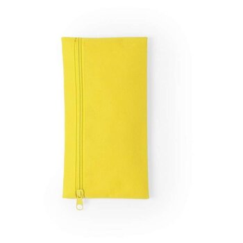 Pennenzak met rits - Geel