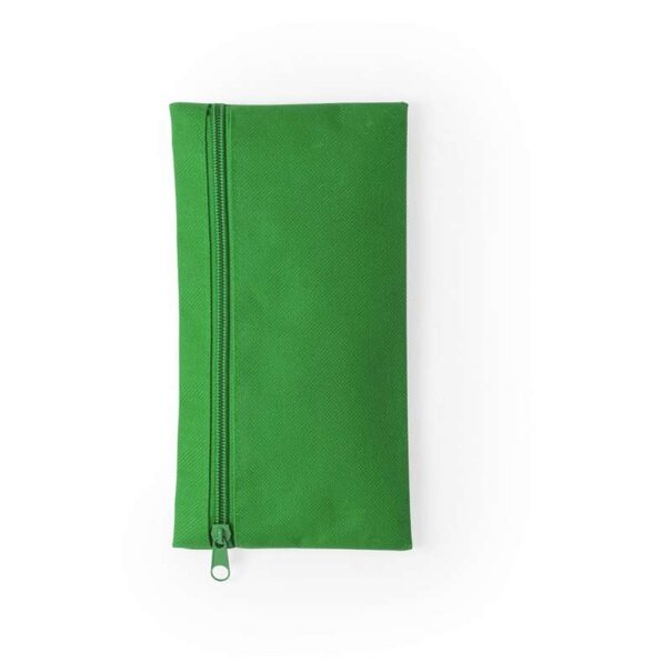 Pennenzak met rits - Groen