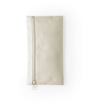 Pennenzak met rits - Beige