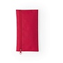 Pennenzak met rits - Rood