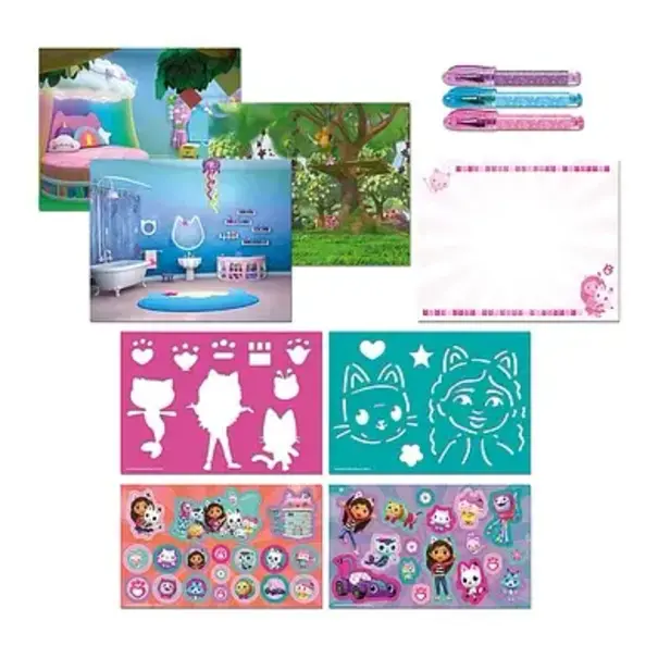 Totum |  Gabby's Poppenhuis - Knutsel Activiteitenboek