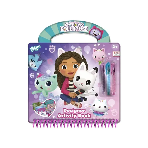 Totum |  Gabby's Poppenhuis - Knutsel Activiteitenboek