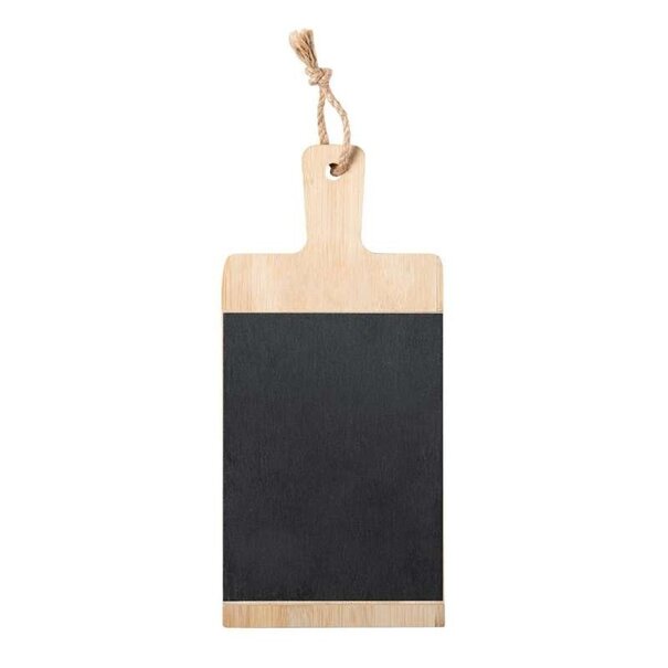 Bamboe Tapasplank met Leisteen Inleg