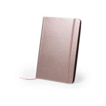 A5 Notebook – Metallic Rose