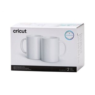 Cricut mug white 425ml - 15oz (2 stuks)