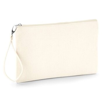 Westford Mill | Canvas Wristlet - Natural/Natural