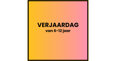Verjaardagsfeestjes