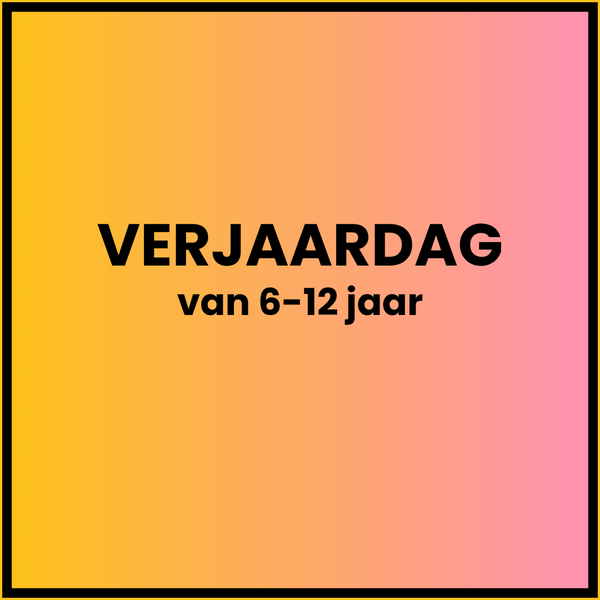 Verjaardagsfeestjes