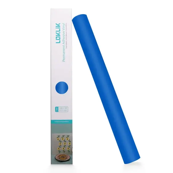 Loklik | LOKLiK Permanent Adhesive Vinyl Matte - King Blue - 30.5cm x 180 cm