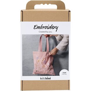 Bordurenset Draagtas - Pastel Pink