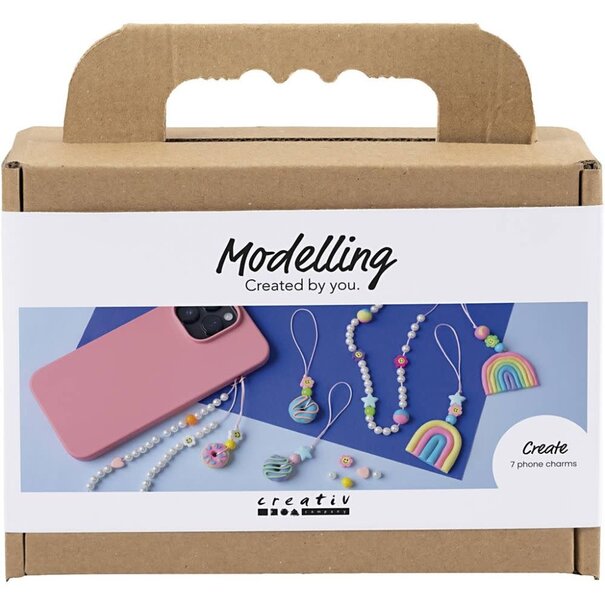 Creativ Company | Mini Hobbyset Boetseren - Mobiele bedels