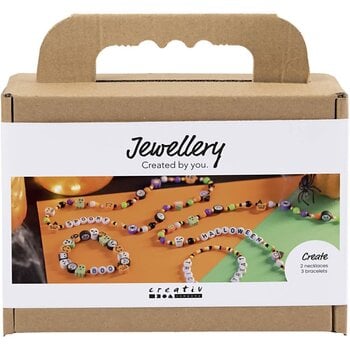 Creativ Company | Mini Hobbyset Halloween-sieraden – Met Letterkralen