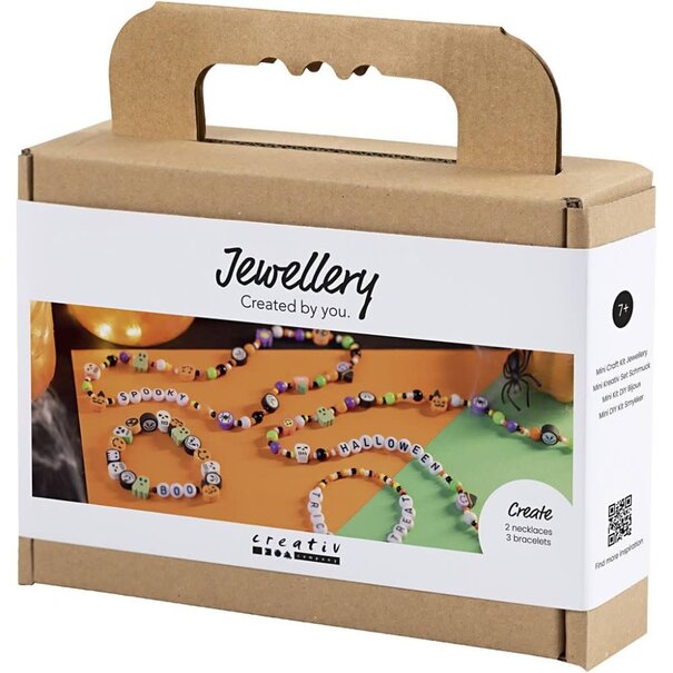 Creativ Company | Mini Hobbyset Halloween-sieraden – Met Letterkralen