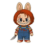 Textieltransfer DTF "CHUCKY X Labubu"