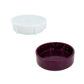 Siliconen mal - Schaal Rond