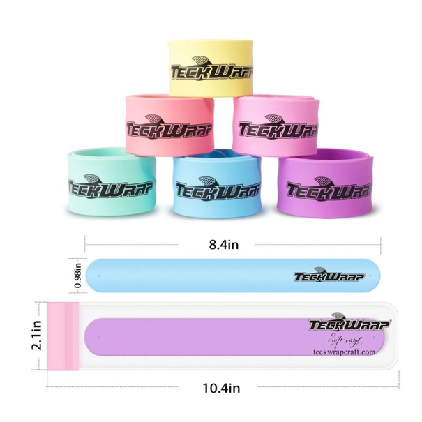 TeckwrapCraft | Pastel Color - Silicone Slap Bracelets TeckwrapCraft