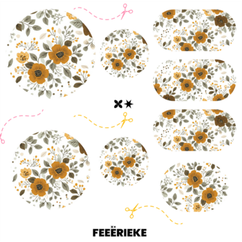 Feeërieke | Jesmonite Inlay - Autumn Floral