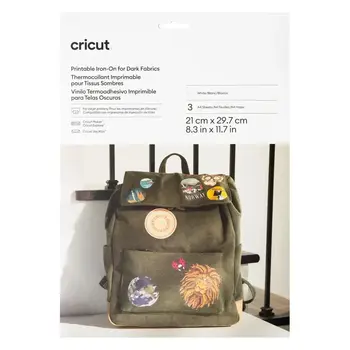 Cricut | Printable Iron-On for Dark Fabrics A4