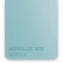 Acrylic Metallic Ice 3mm (21x30cm)