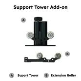 Flux Chuck Rotary Support Tower