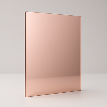 Acryl 3mm Mirror RoseGold (29x21cm)