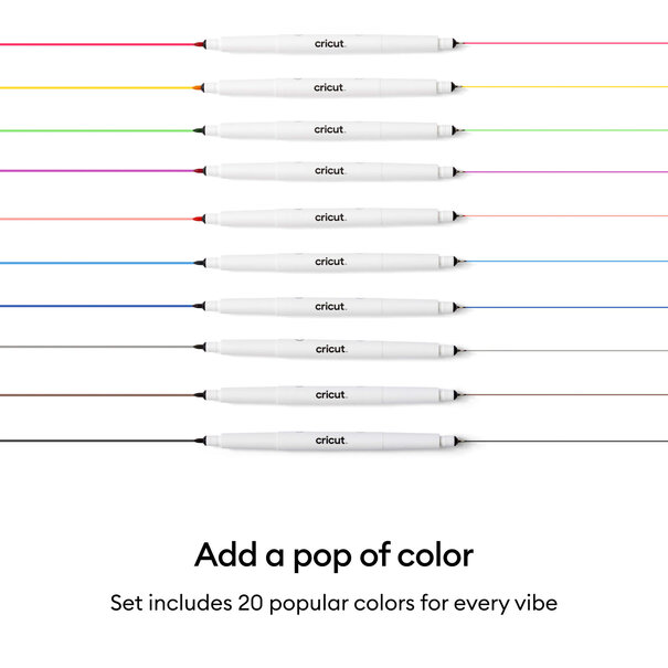 Cricut | Cricut JOY  Dual-Sided Markers Ultimate Set (20pcs)