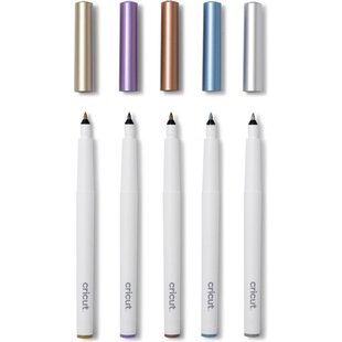 Cricut Metallic Medium Point Pen Set (5pcs)