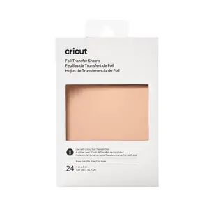 Cricut Foil Transfer Sheets Rosegold / 10x15cm (24st)
