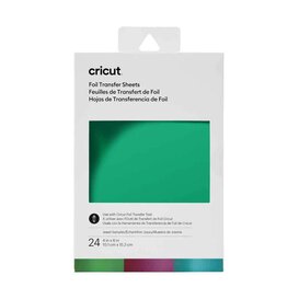 Cricut Foil Transfer Sheets Jewel Sampler / 10x15cm (24st)