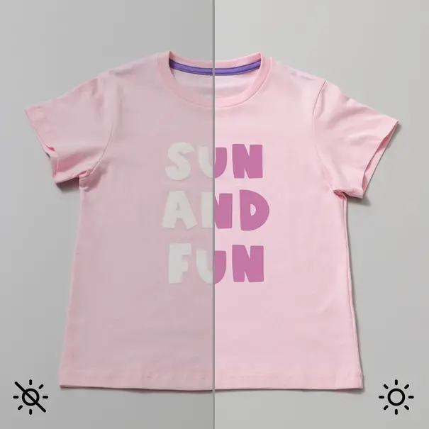 Cricut | Color-Changing Iron-On UV-Activated Pastel Pink (1 sheet)