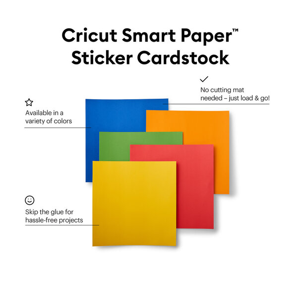 Cricut | Cricut Smart Sticker Cardstock 33x33cm Brilliant Bows (10st)