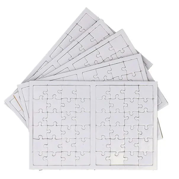 Sublimatiepuzzel 10 x 14 cm - Karton 24 stukjes (2 stuks)
