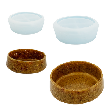 Reslin |  Silicone Mal - Set Ronde Kommen  ø13 + ø18cm