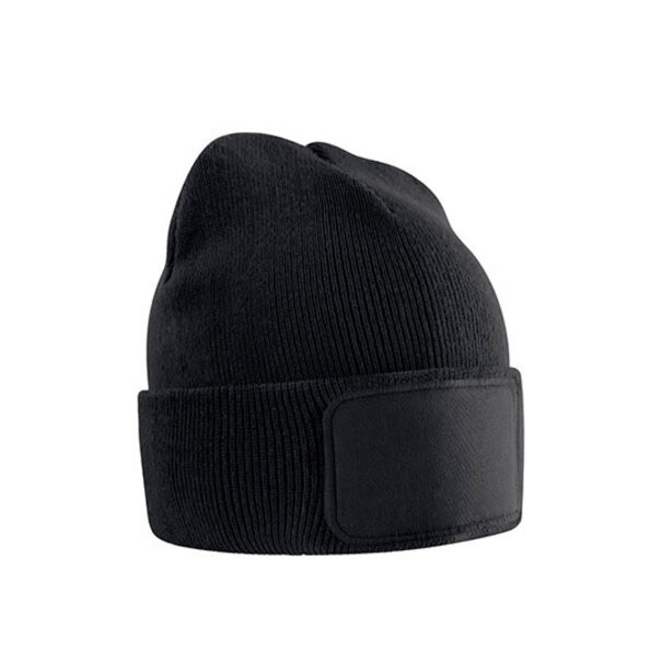 Beechfield | Kids Original Patch Beanie - Black