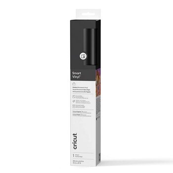 Cricut | Smart Vinyl Permanent - Black  (33x6,4 -m) VALUE ROLL