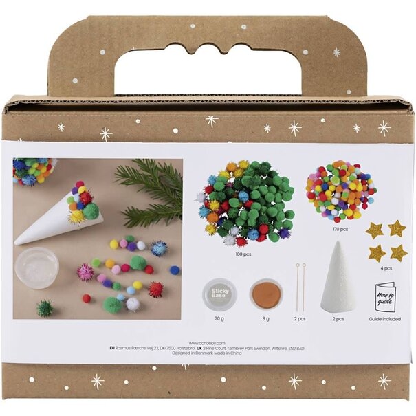 Creativ Company | Mini Hobbyset Decoratie - Kerstboom