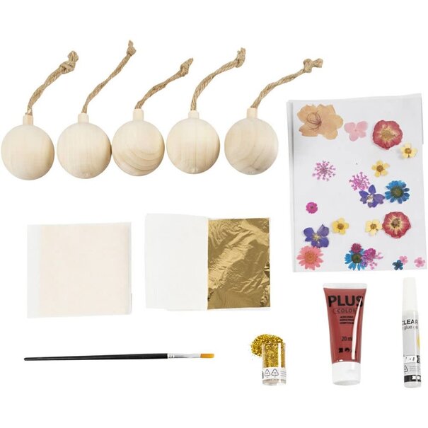 Hobbyset Decoupage - Gedroogde Bloemen