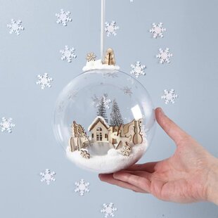 Hobbyset Decoratie - Winterdorp in Kerstbal