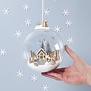 Hobbyset Decoratie - Winterdorp in Kerstbal