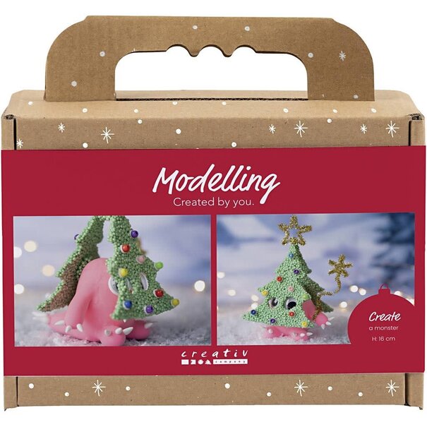 Mini Hobbyset Boetseren - Kerstboommonster