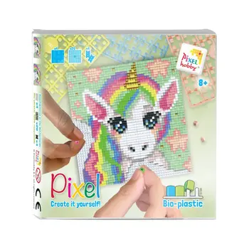 Pixelhobby | Pixel Set - Regenboog Eenhoorn
